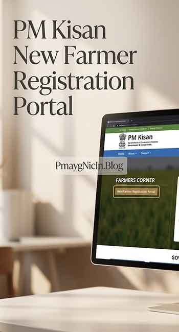 PM Kisan official website homepage farmers corner section