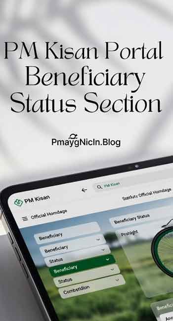PM Kisan website beneficiary status check option