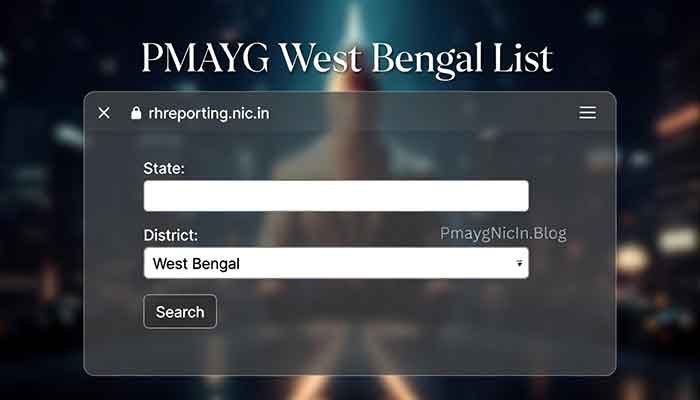 PMAYG West Bengal List